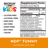 BIORAY Kids NDF Tummy gouttes pour dosage précis et routine quotidienne