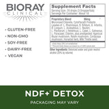 BIORAY NDF Plus etiquette et ingredients naturels pour votre routine bien etre