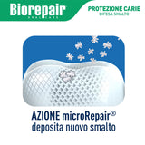Biorepair contre la plaque et le tartre pour des surfaces dentaires propres.