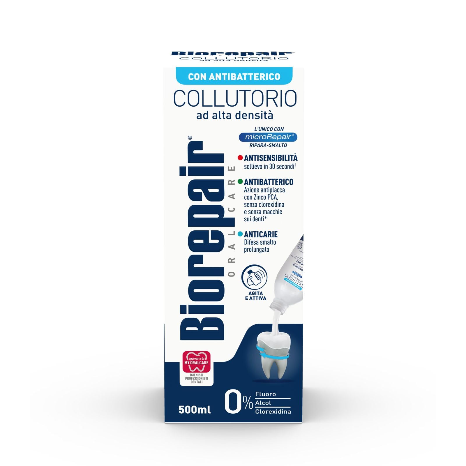 Biorepair Collutorio emballage Italien: produit authentique et conditionnement soigné
