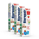 Biorepair dentifrice kids 0-6 ans, tube goût fruits pour dents saines
