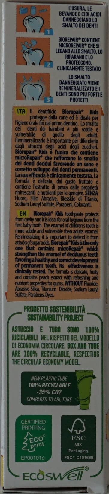 Biorepair Kids formule douce, hygiène buccale des tout-petits