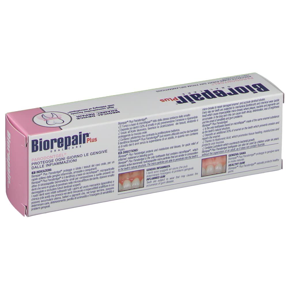 Biorepair Parodontgel action microRepair sur l’émail.