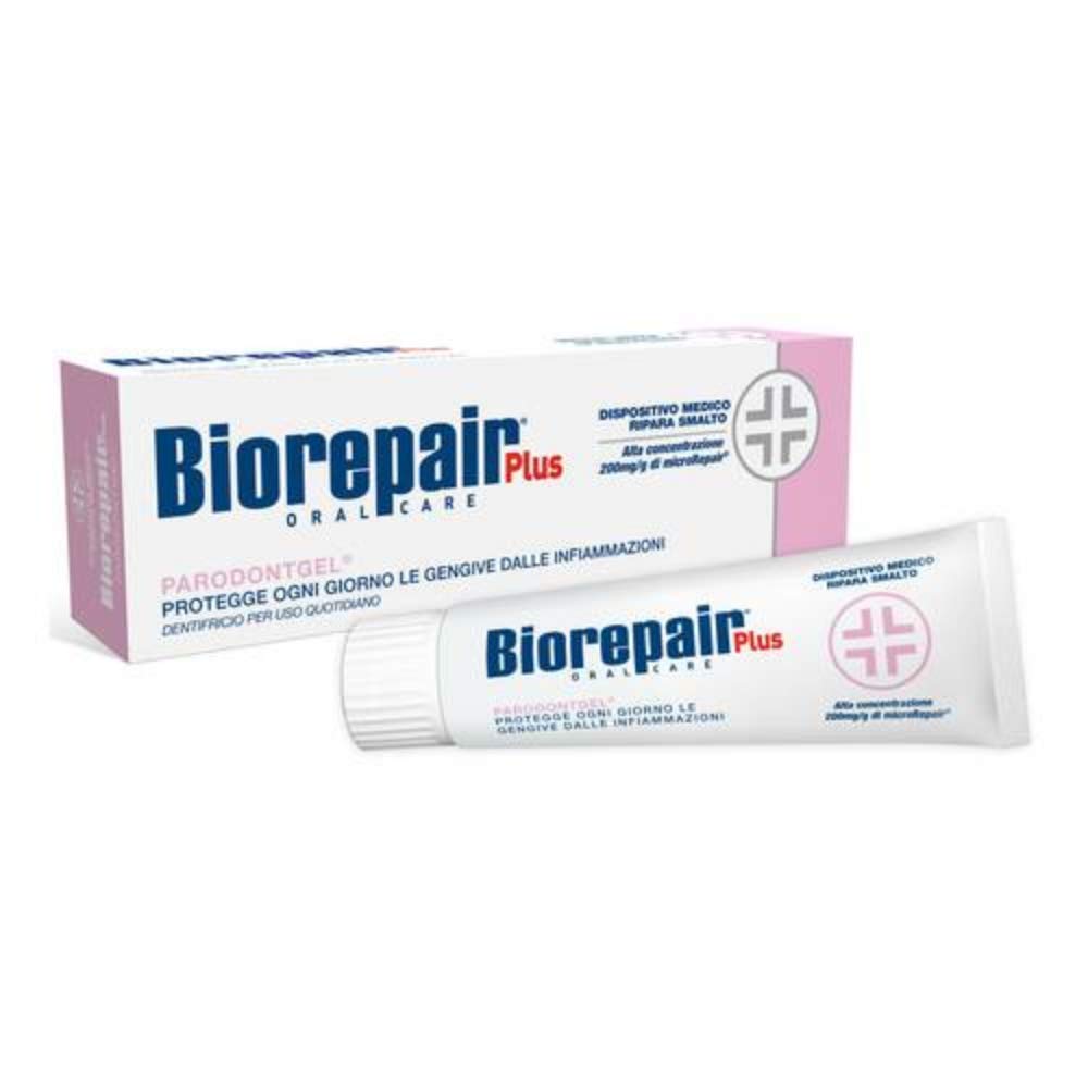 Biorepair Parodontgel protège les gencives lors du brossage.