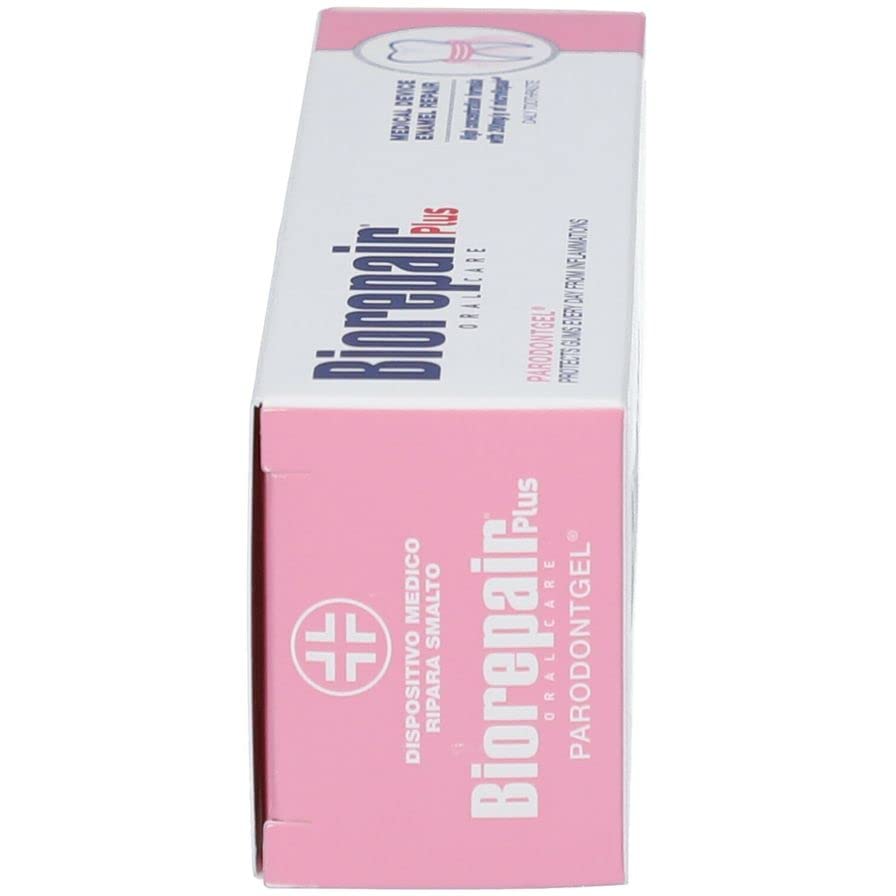 Biorepair Parodontgel répare l’émail grâce au microRepair.