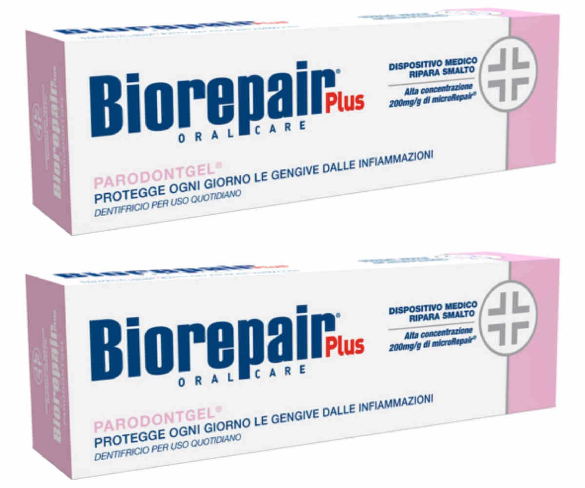 Biorepair Parodontgel en tube 75 ml, pratique pour le brossage.