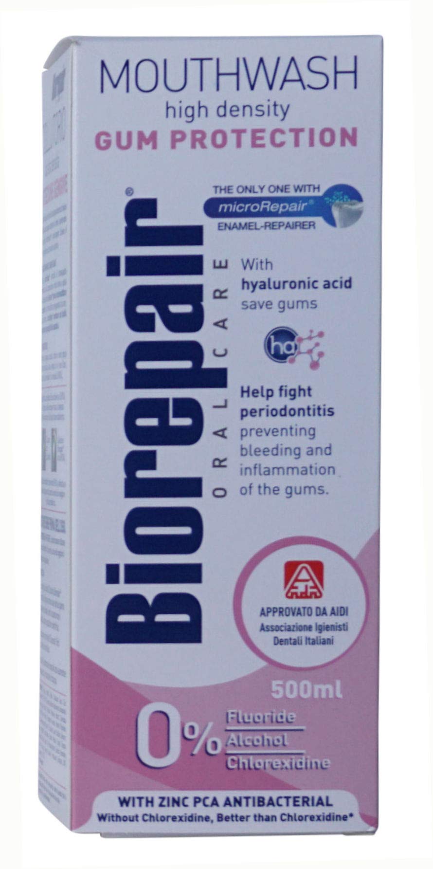 Biorepair rince-bouche relief gencives immédiat: apaisement et hydratation
