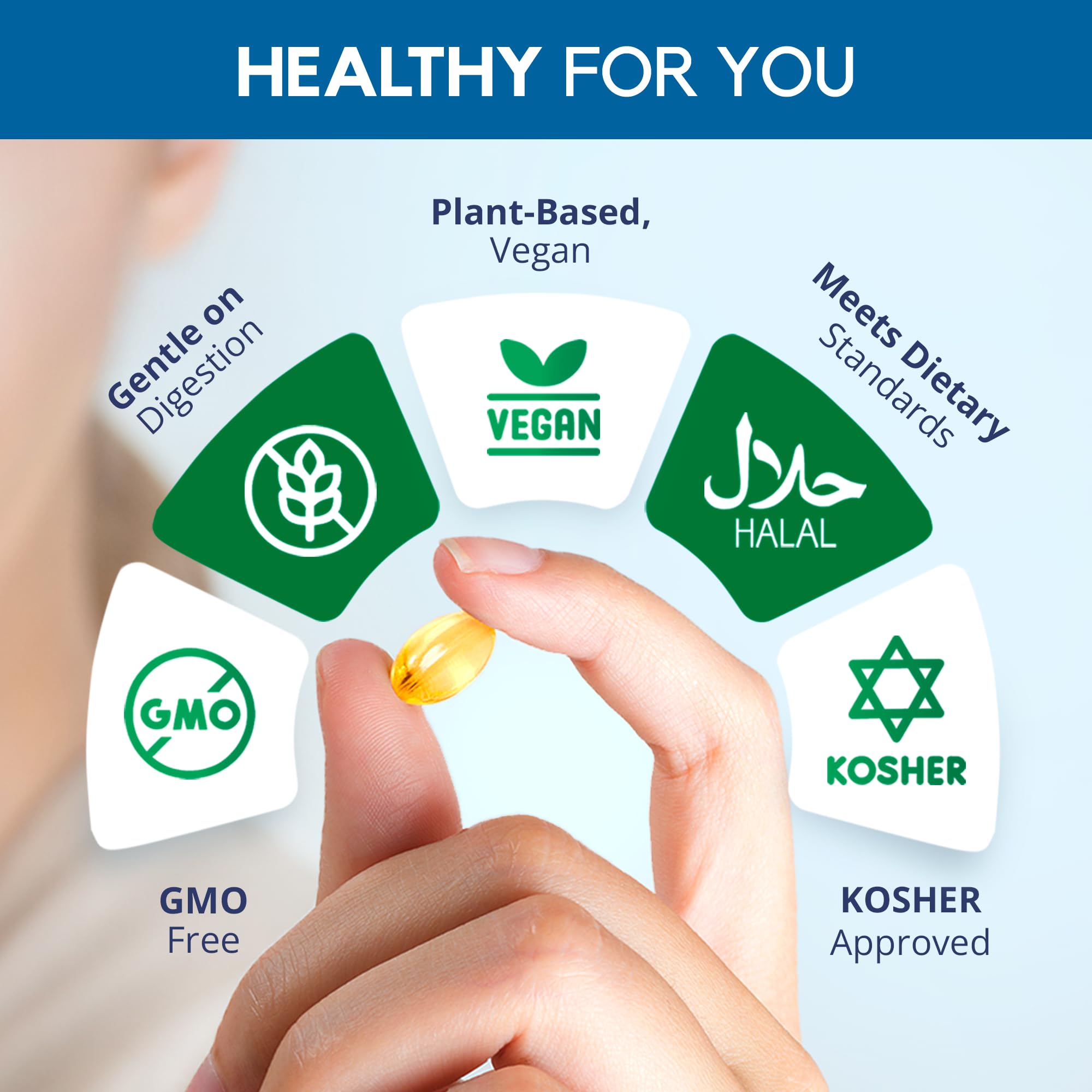 Biorixil capsules molles douces, expérience d’ingestion agréable