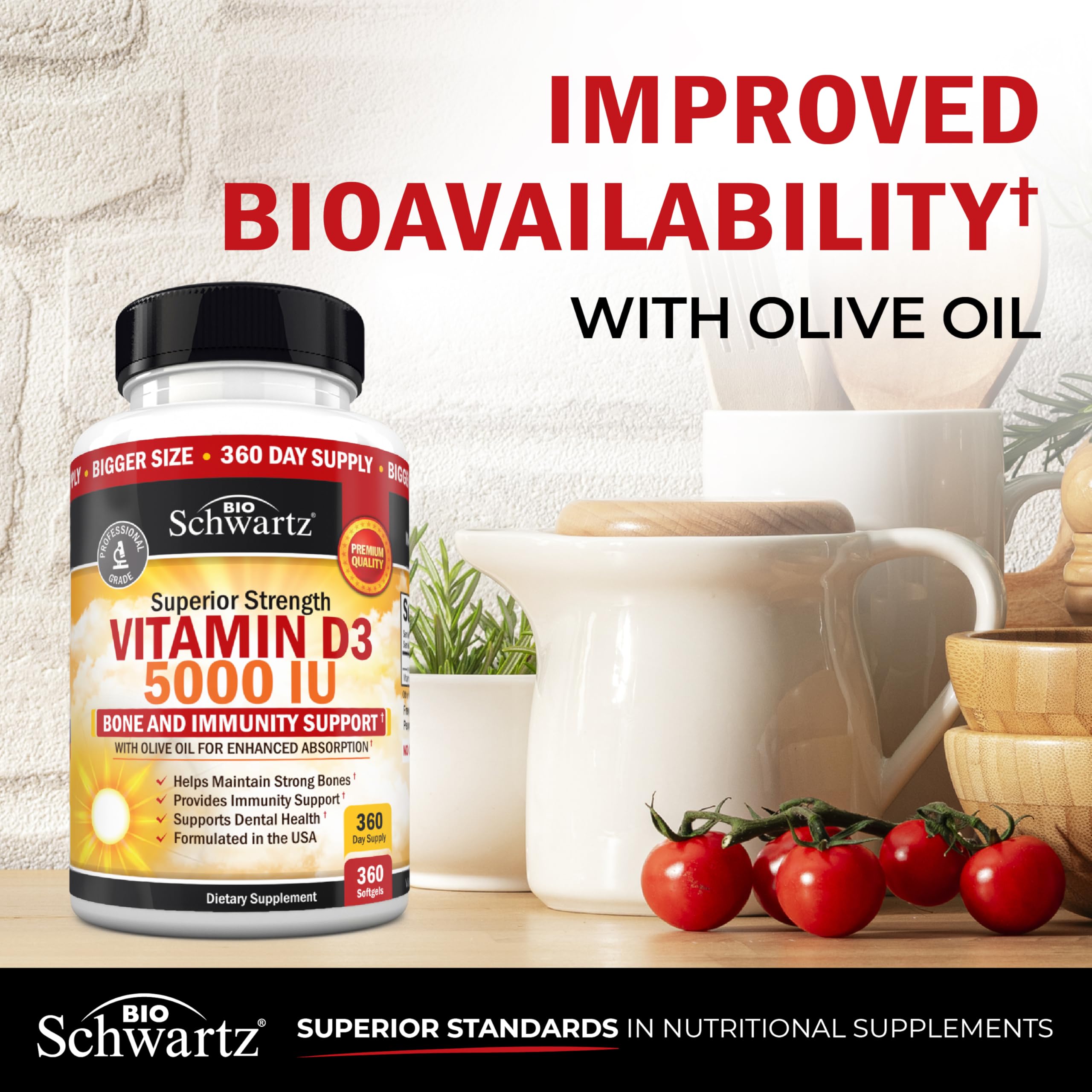 Produit BioSchwartz sans gluten et sans OGM sans allergènes