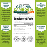 BioSchwartz Garcinia Cambogia – etiquette détaillée et informations sur la composition.