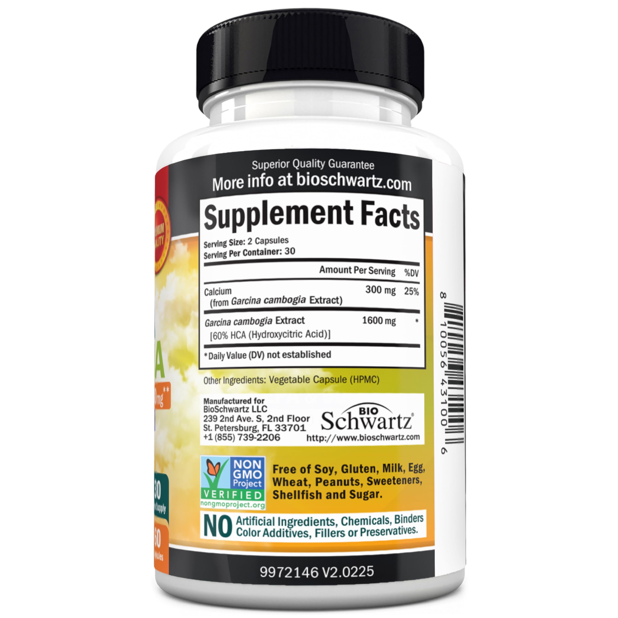 BioSchwartz Garcinia Cambogia – routine quotidienne prête à être intégrée.