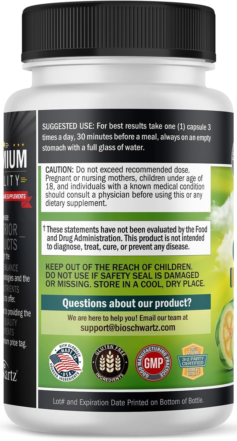 BioSchwartz Garcinia Cambogia – synergie possible avec un programme détox intestinal