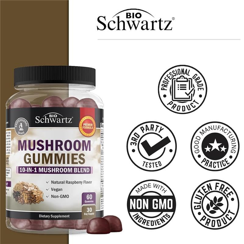 BioSchwartz Gommes absorption efficace, facilité d’ingestion et tolérance.