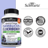 BioSchwartz logo et étiquette, transparence sur ingrédients et provenance.