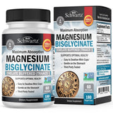 BioSchwartz Magnésium bisglycinate capsules mini faciles a avaler pour prise quotidienne