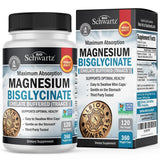 BioSchwartz Magnésium Bisglycinate, mini-capsules faciles à avaler pour un usage quotidien.