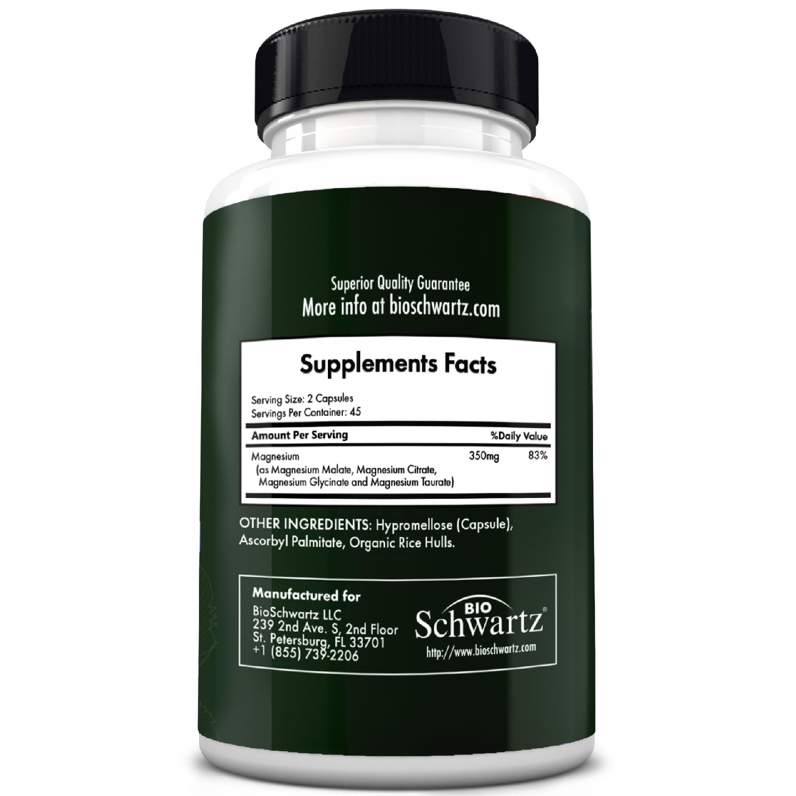 BioSchwartz Magnésium Complex – routine matinale idéale et efficace.