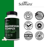 BioSchwartz Magnésium Complex – produit fabriqué aux États‑Unis et traçable.
