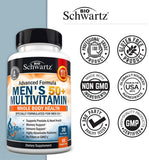BioSchwartz Multivitamine50+ – champignons réishi: mélange premium pour le bien-être