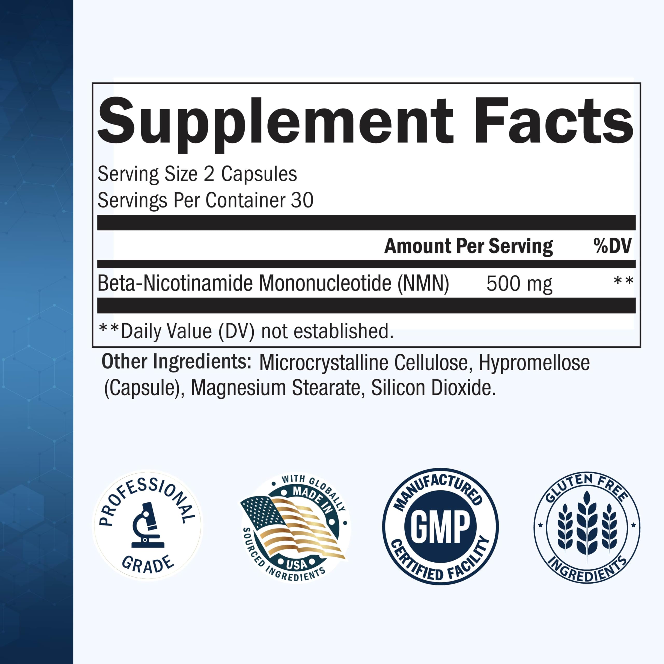 Capsules NMN BioSchwartz facilité d'intégration dans la routine.