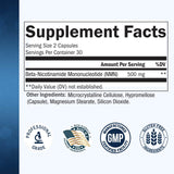 Capsules NMN BioSchwartz facilité d'intégration dans la routine.