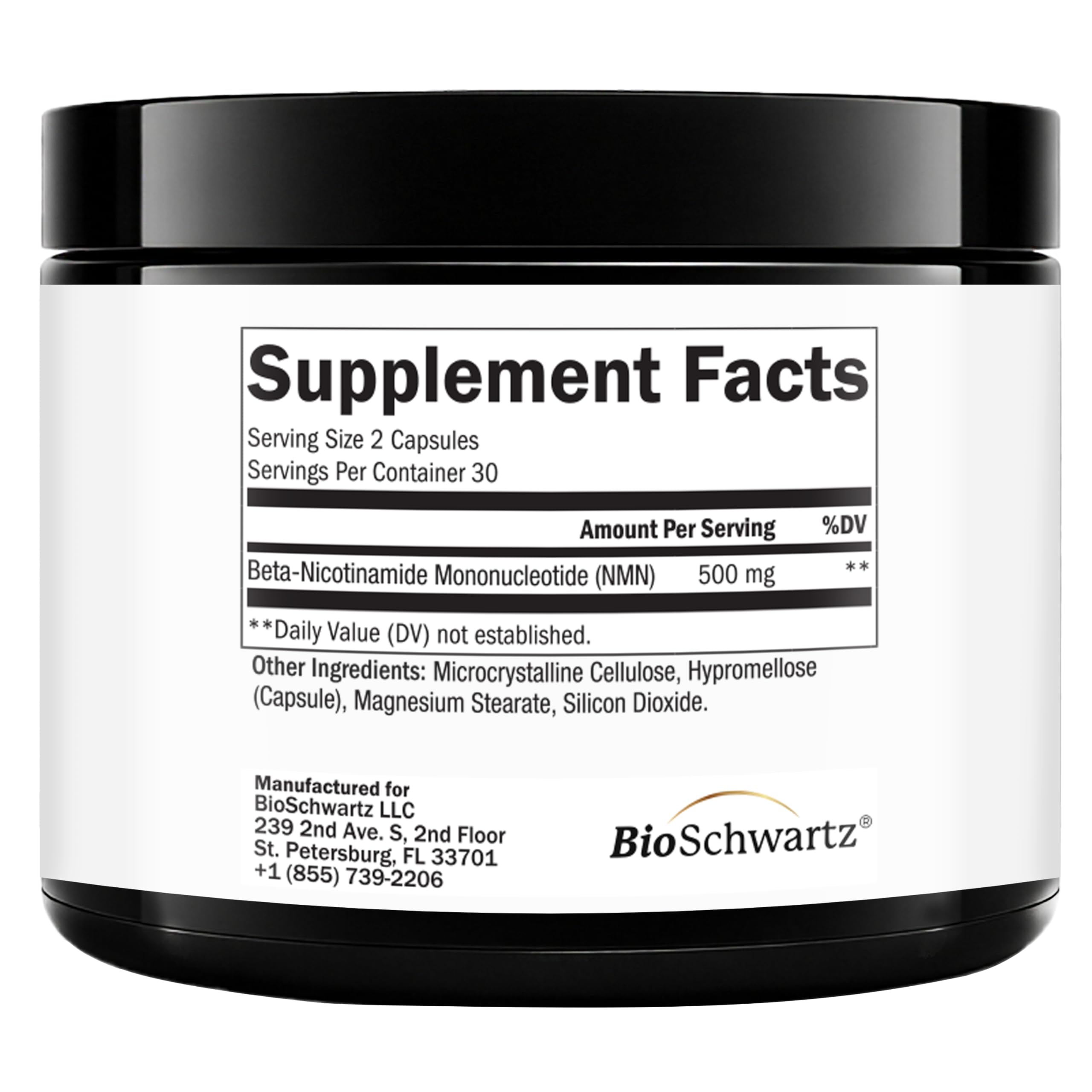 Sans gluten, adapté à divers régimes avec BioSchwartz NMN.