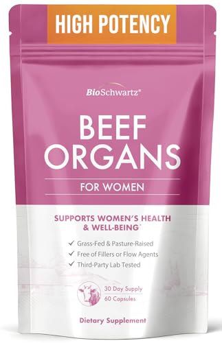 BioSchwartz Primal foie boeuf en poudre pour cheveux plus forts et peau lumineuse