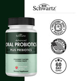 BioSchwartz Probiotiques – mélange tri-souches pour une routine buccale rassurante.