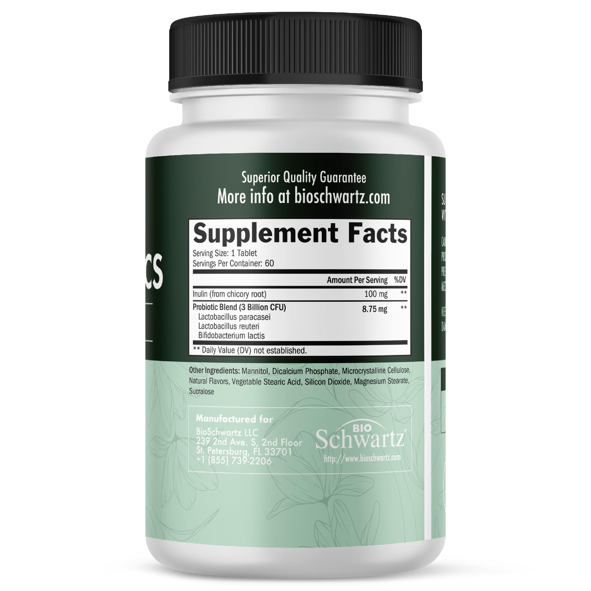 BioSchwartz Qualité USA CGMP – ingrédients de haute qualité certifiés.
