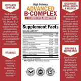 BioSchwartz Vitamine B Complexe acide folique soutient le métabolisme et le bien-être quotidien