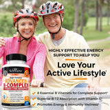 BioSchwartz Vitamine B Complexe B12 méthylcobalamine soutient le système nerveux et la vitalité
