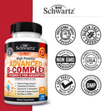 BioSchwartz Vitamine B Complexe forme énergie et concentration quotidiennes