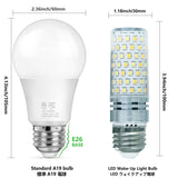 Bioset lampe réveil LED adapt é E26 pour remplacement facile.