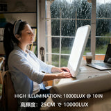 Bioset Lampe simulant le lever du soleil pour démarrer naturellement la journée.