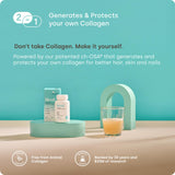 Utilisation quotidienne facile des capsules Biosil pour la peau et les cheveux.