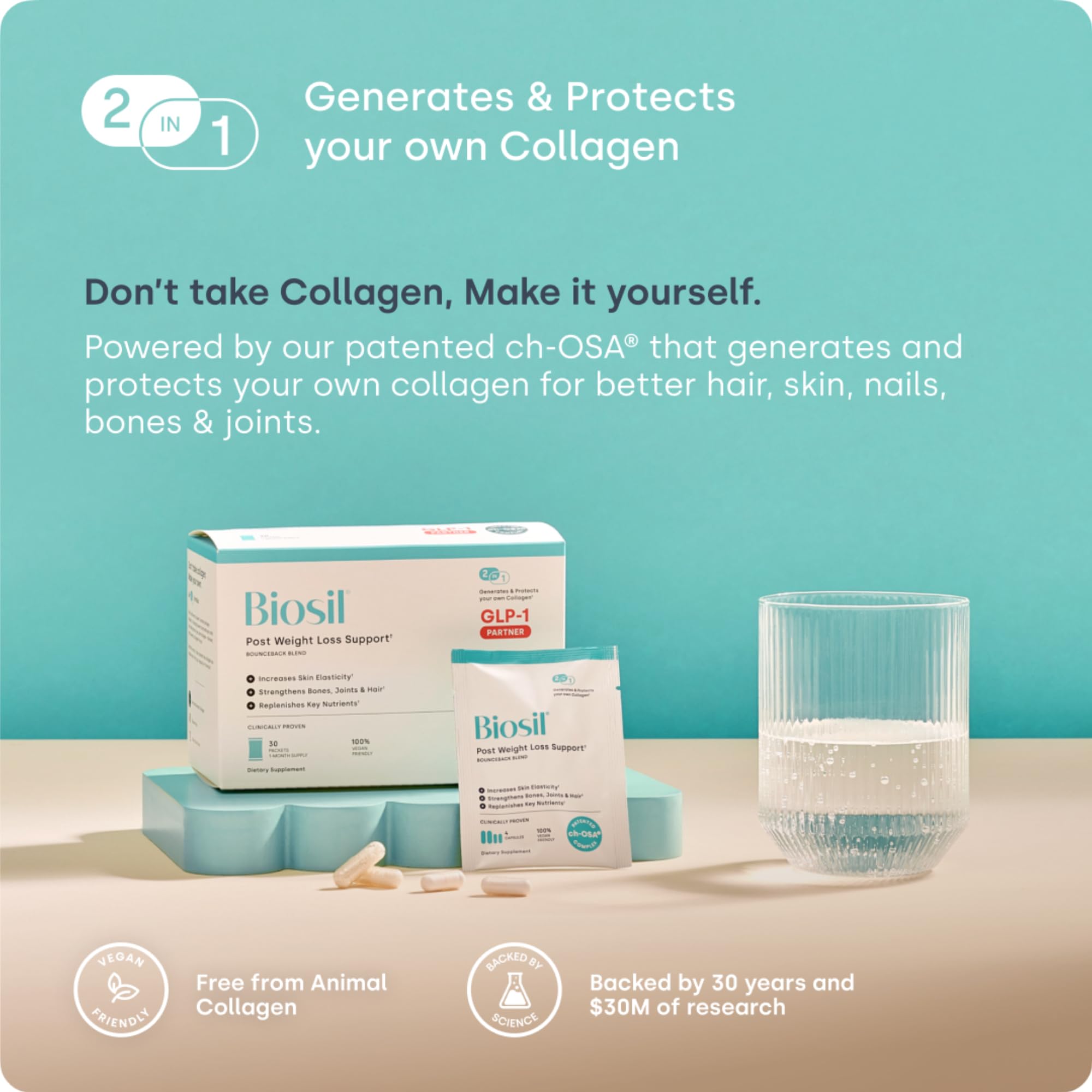 Biosil Sans allergènes – sachet sûr et compatible.