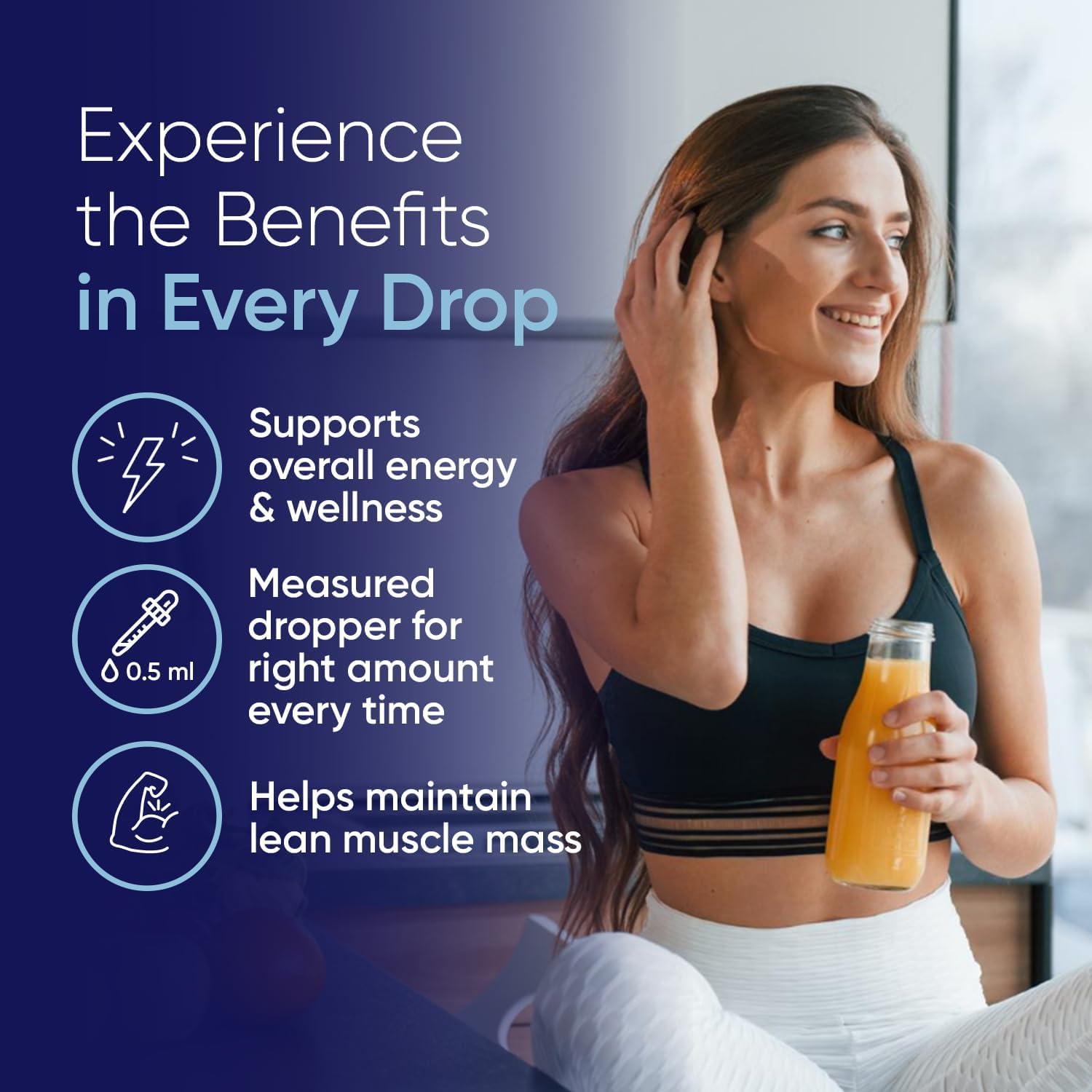 Ingrédients naturels BioSource Labs Complex Diet Drops sans hormones.