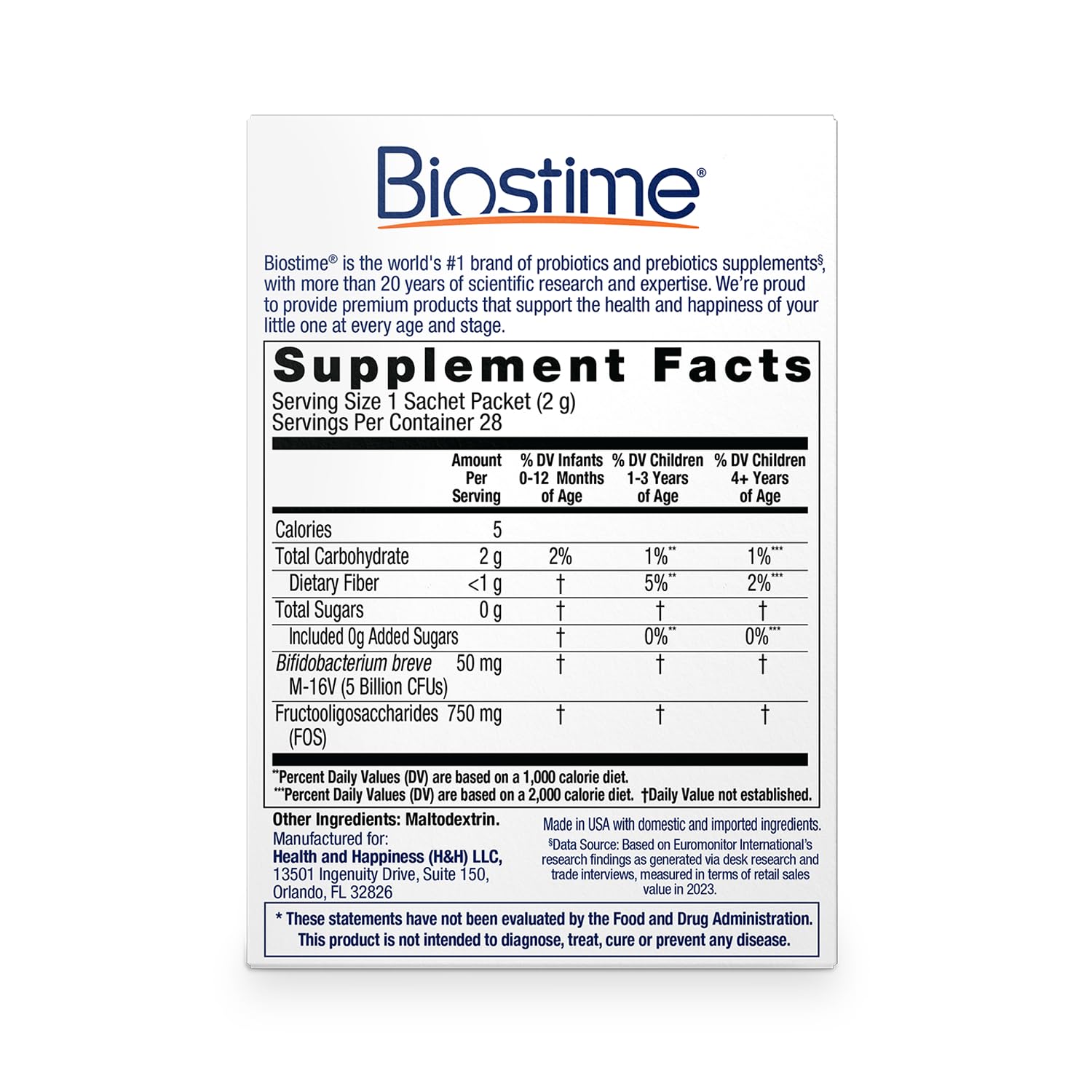 Biostime Skin Defense, emballage et etiquette, solution pratique et sûre