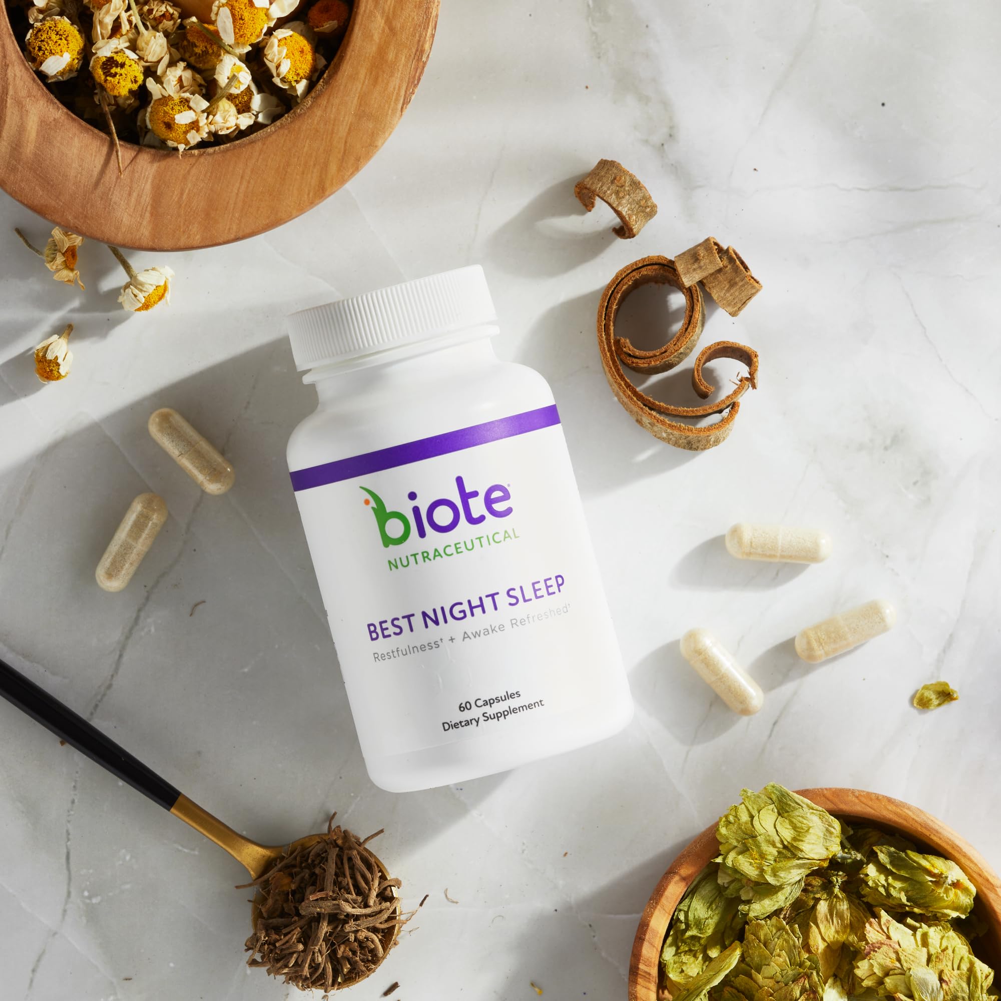 Biote bouteille - routine du soir pour un sommeil équilibré.