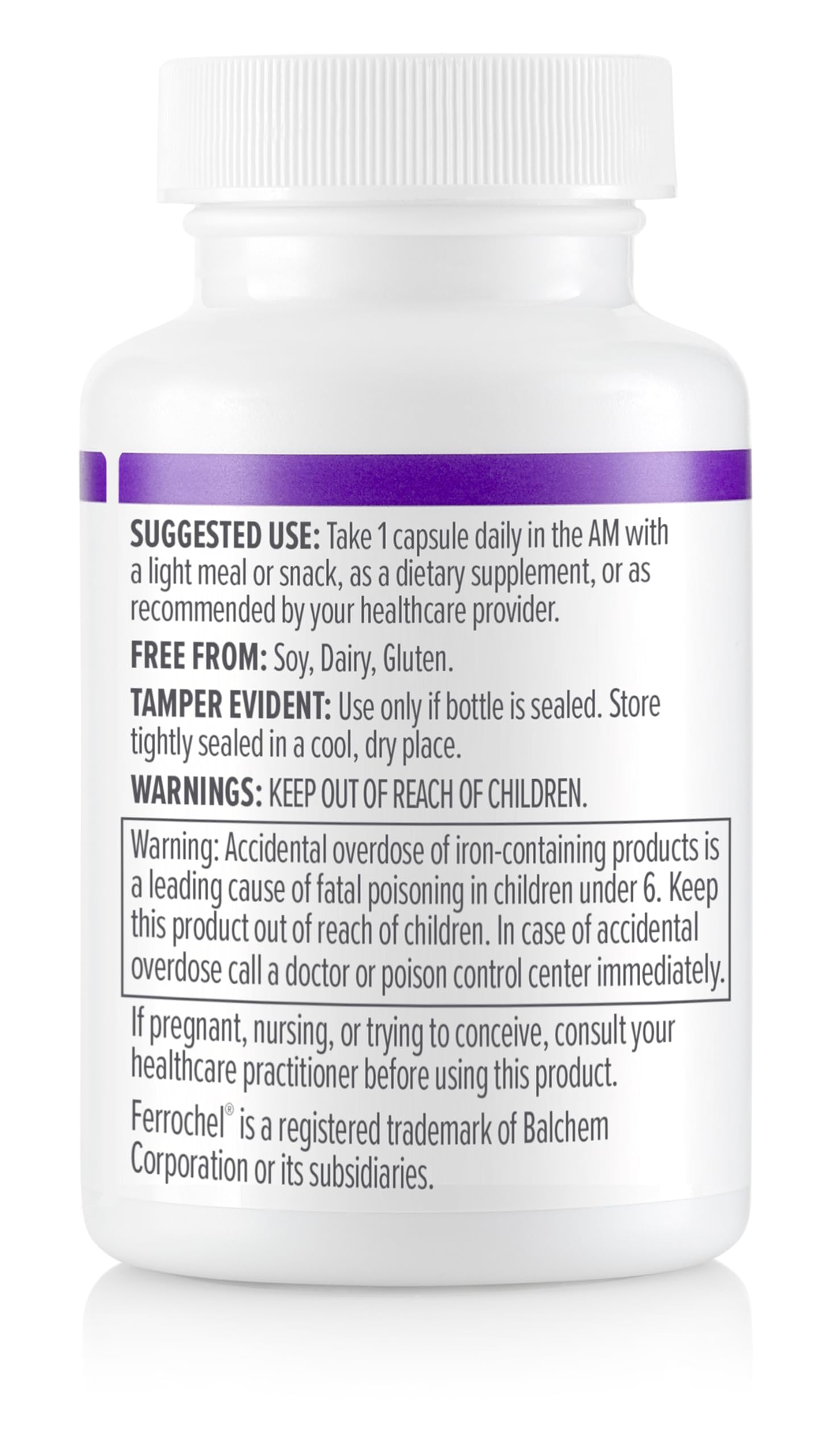 Biote Fer+ gelules en gros plan, douceur digestive.