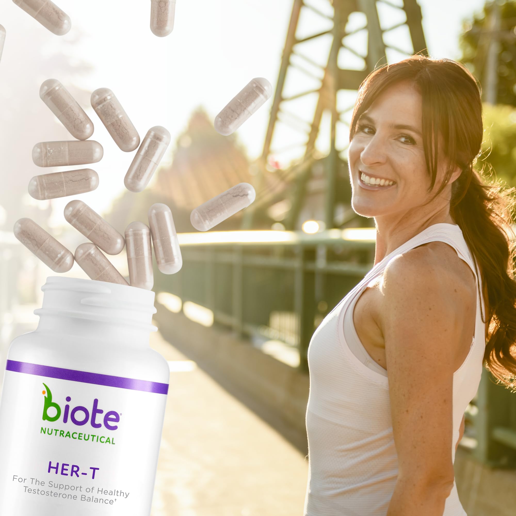 Tableau nutritionnel Biote HER-T pour comprendre rapidement le contenu.