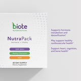 Biote NutraPack : verre d'eau avec capsules pour une prise fluide