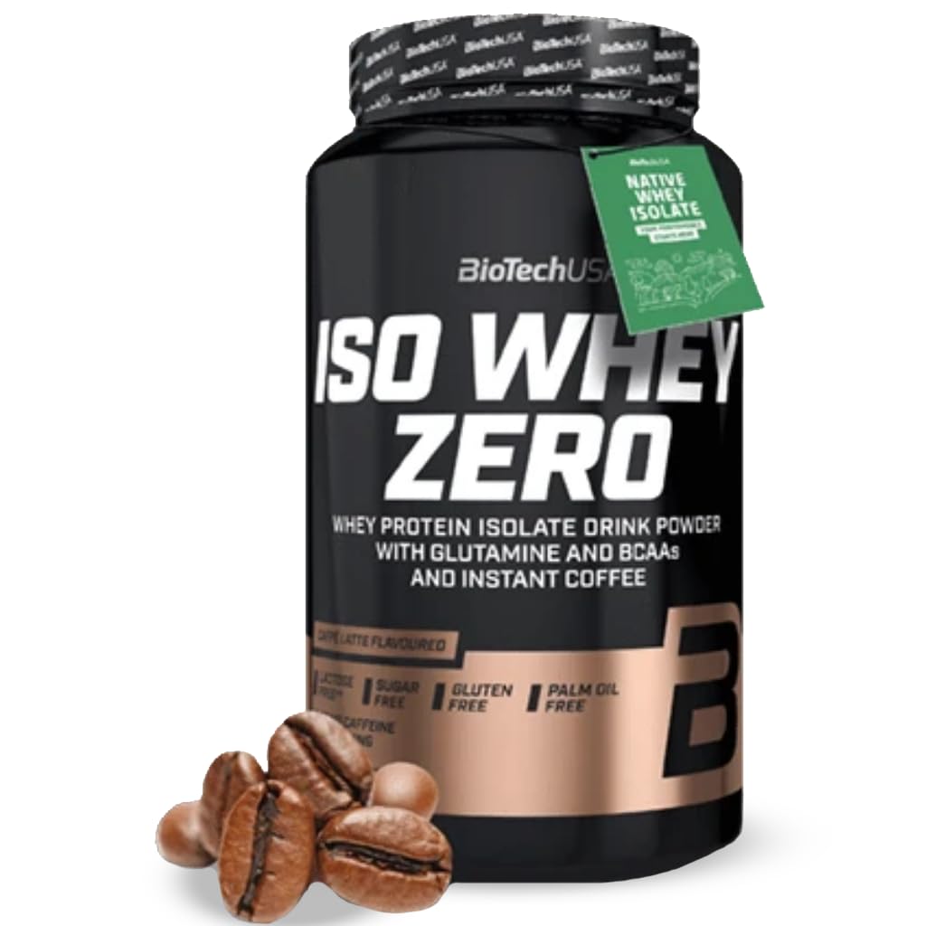 BioTechUSA Iso Whey Zero doseur : dose précise pour début et entraînement.