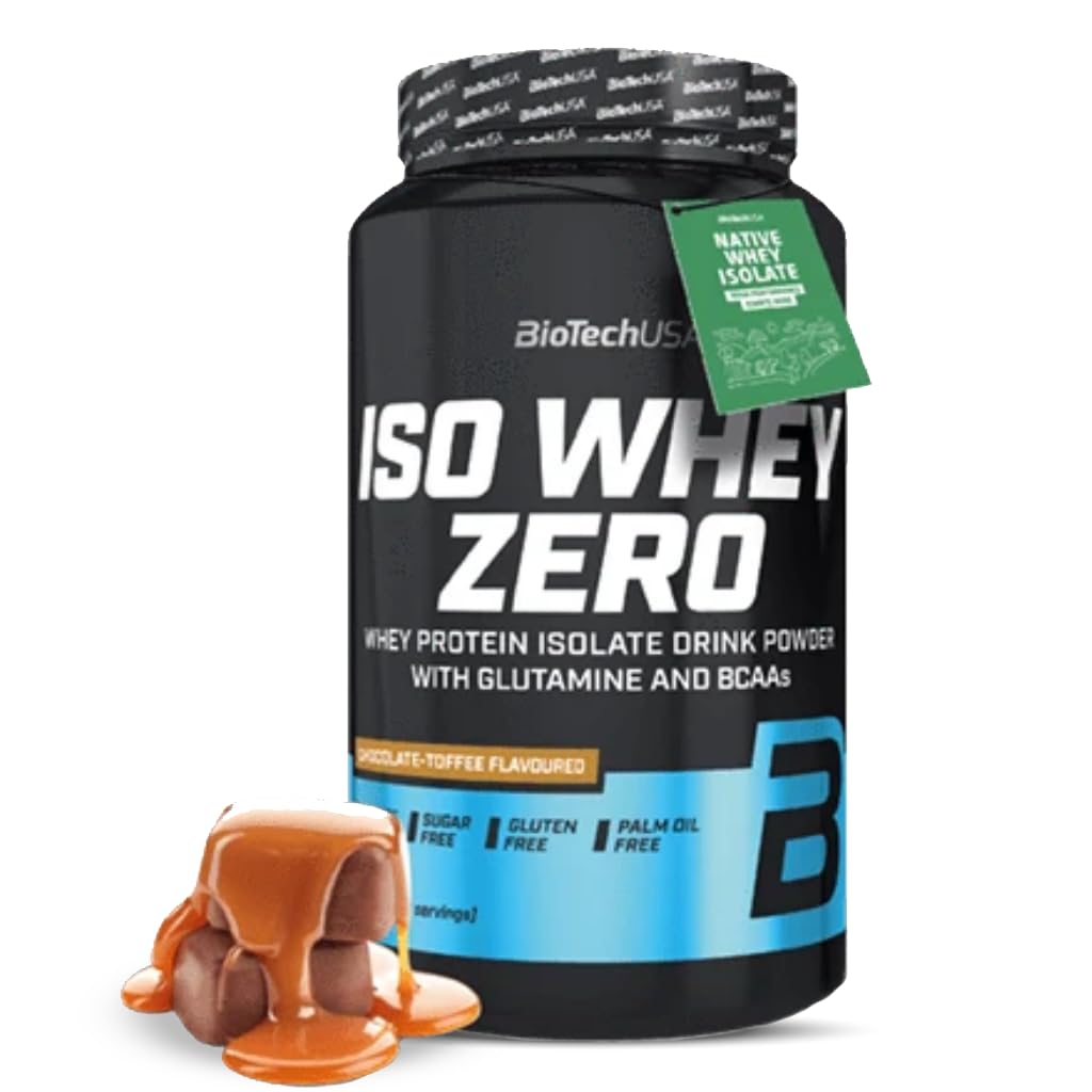 BioTechUSA Iso Whey Zero shake vanille : boisson rapide après l'effort.