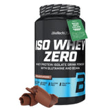 BioTechUSA Iso Whey Zero vanille poudre : mélanger facilement pour un shake nourrissant.