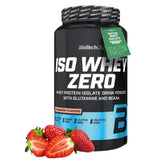 BioTechUSA Iso Whey Zero vanille : protéine isolée de haute pureté pour récupération.