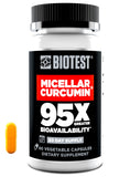 Biotest Curcumine Micellaire : bouteille présentant la forme micellaire pour une absorption potentielle.