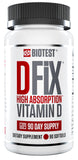 Biotest D Fix – bouteille avec 90 portions pour une routine quotidienne.