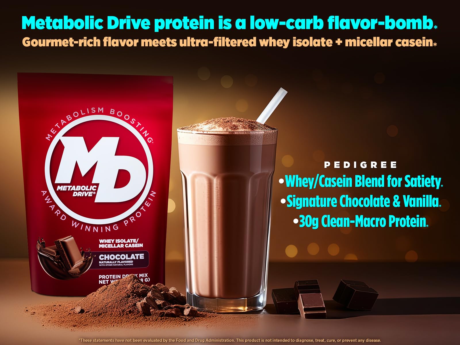 Biotest Metabolic Drive Protéine poudre vanille, mélange facile et lisse