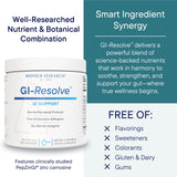Biotics Research GI Resolve: dissolution dans l'eau montrant texture homogène